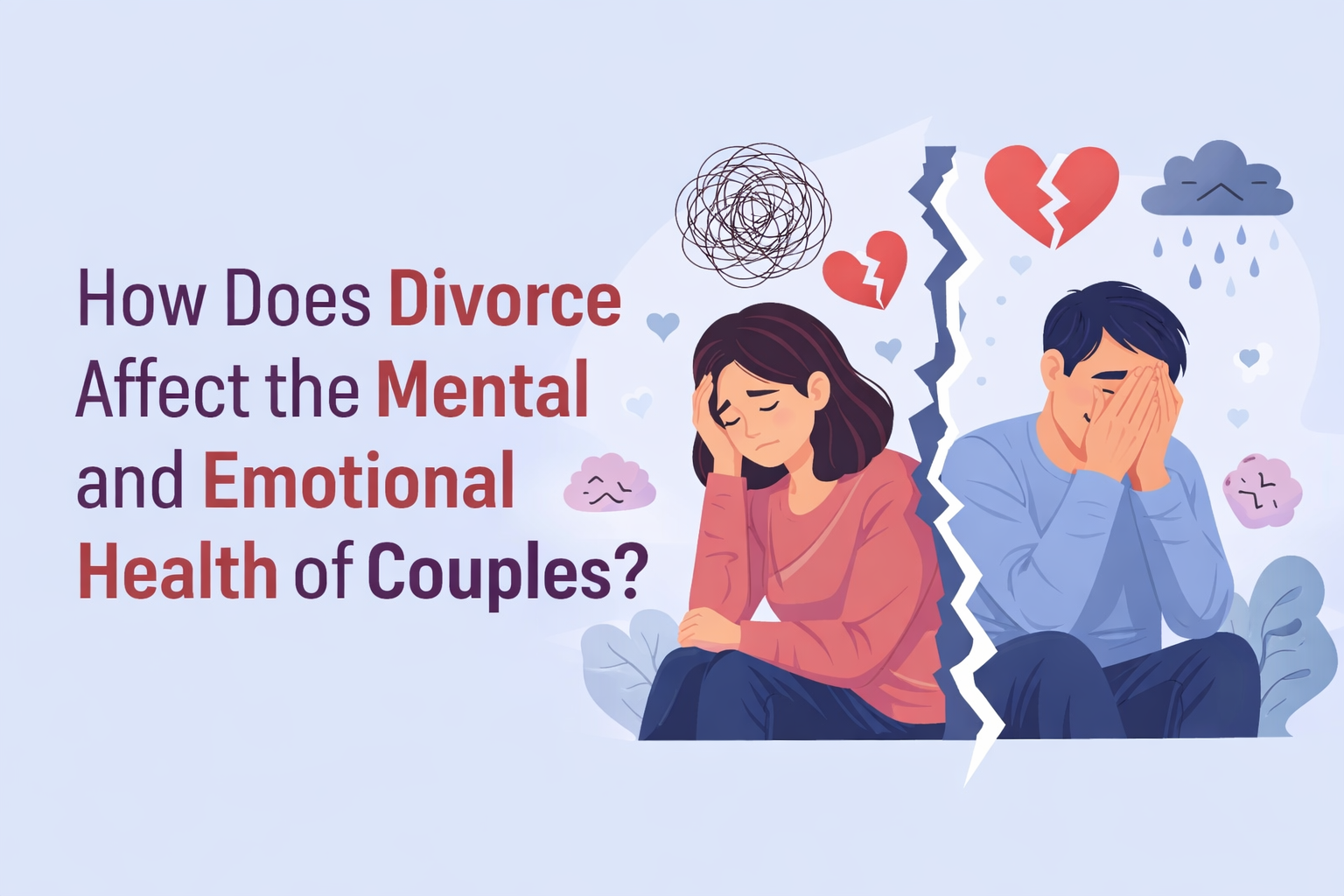 How Does Divorce Affect the Mental and Emotional Health of Couples