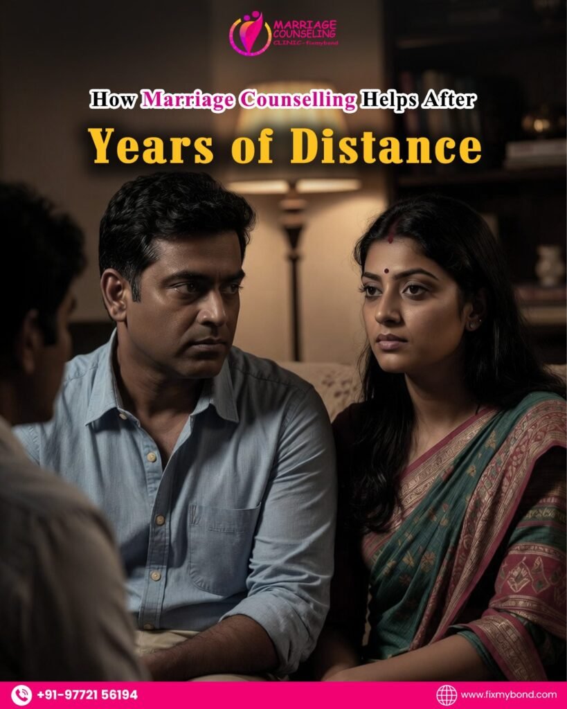 How Marriage Counselling Helps After Years of Distance