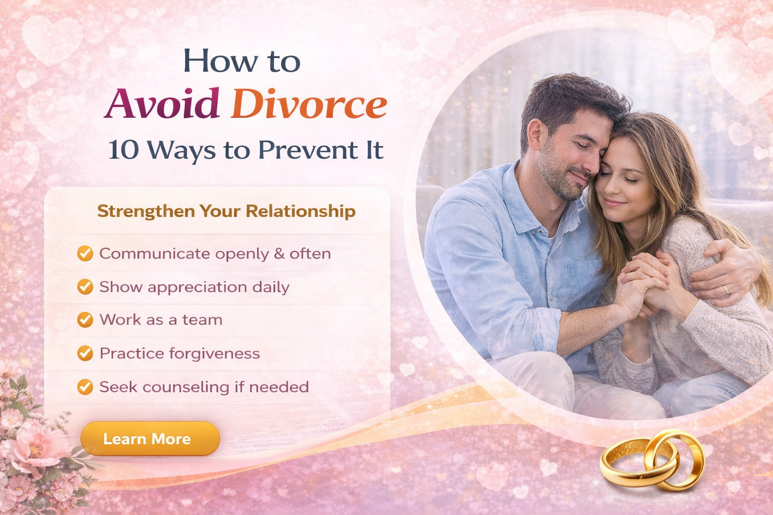 How to Avoid Divorce: 10 Ways to Prevent It