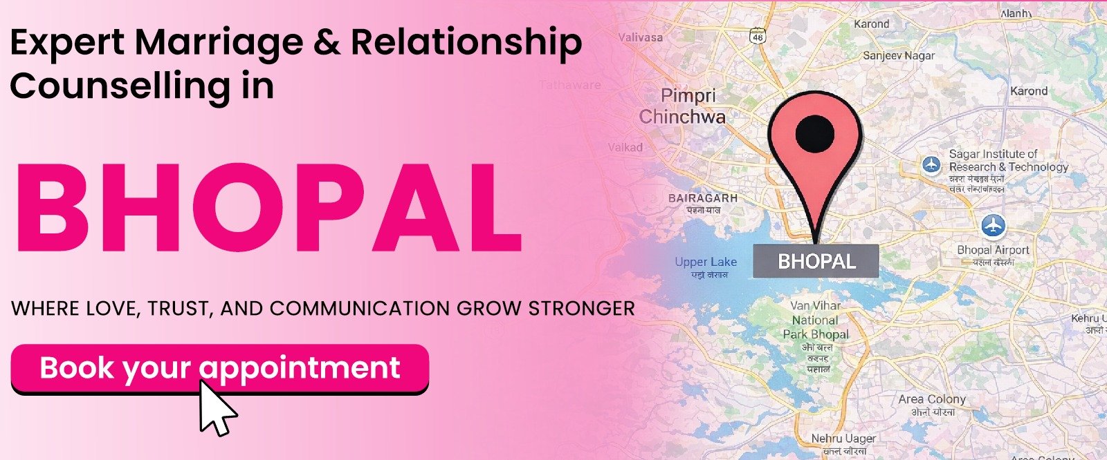 Marriage Counseling Clinic – FixMyBond Bhopal