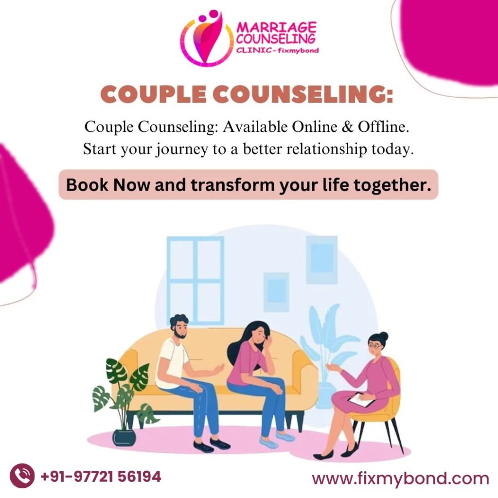 Online Couple Therapy in India fixmybond