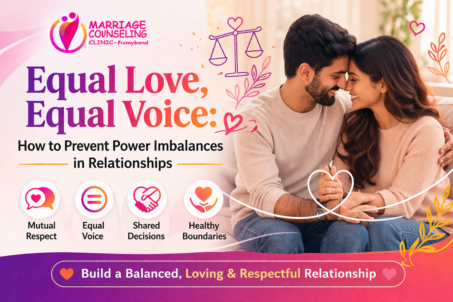 Equal Love, Equal Voice: How to Prevent Power Imbalances in Relationships