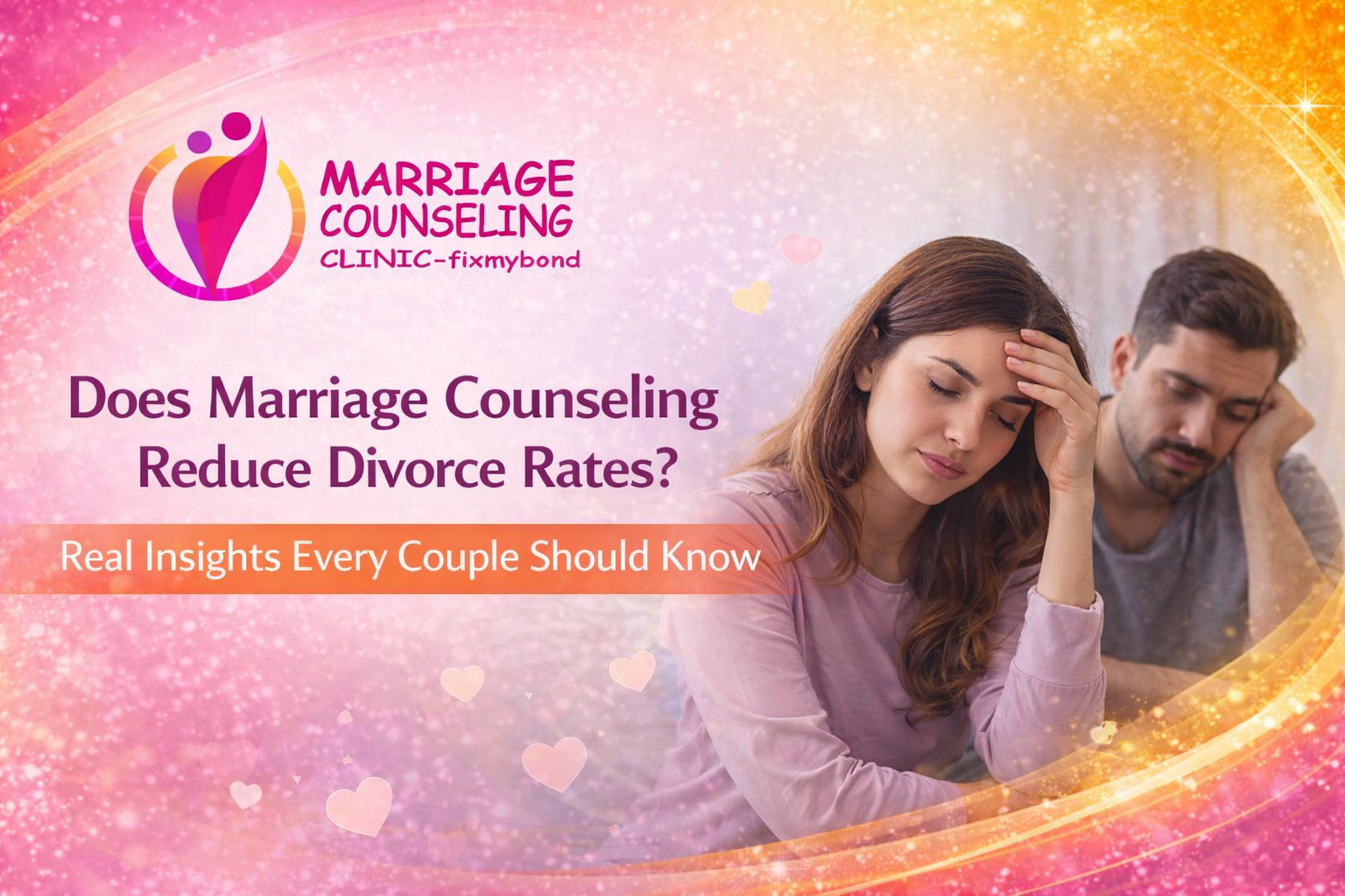 divorce rate after marriage counseling