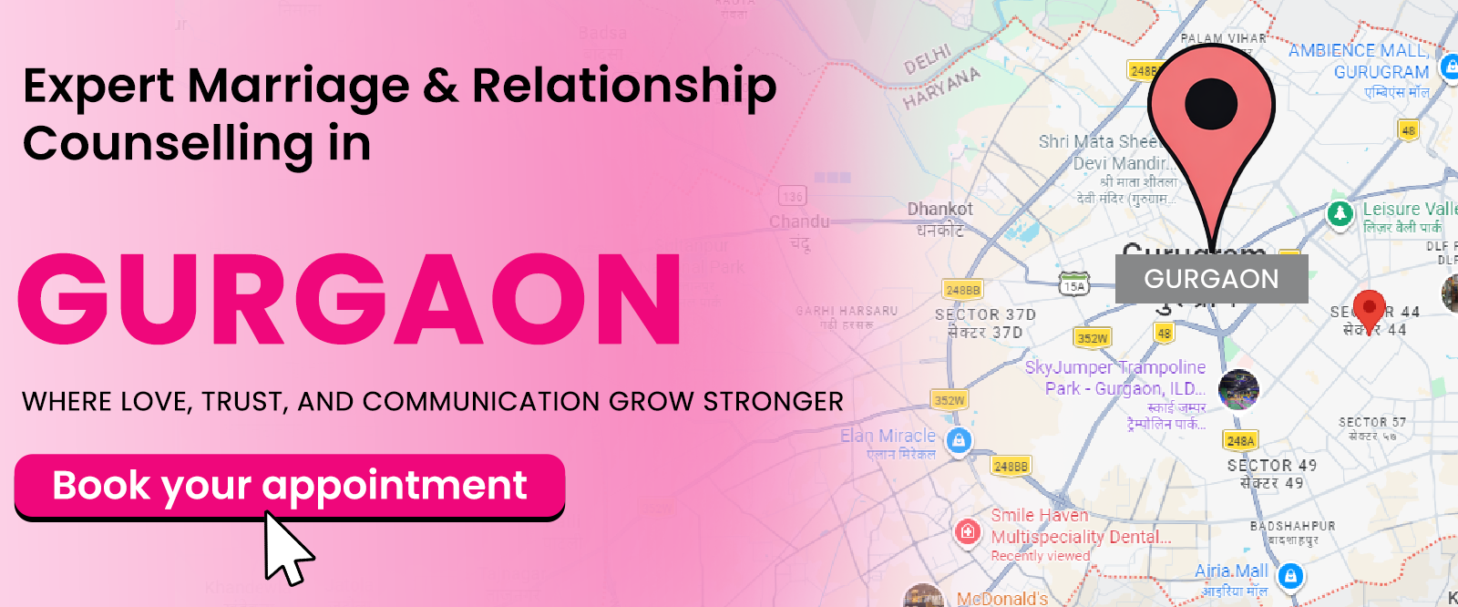 marriage Relationship counselling in Gurgaon
