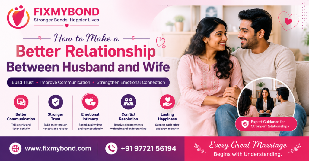 How To Make Better Relationship Between Husband and Wife