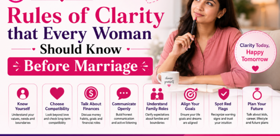 Rules of Clarity that Every Woman Should Know Before Marriage