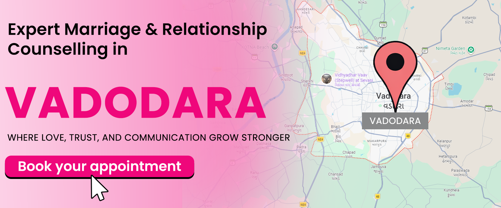 Best Psychologist Near Me Marriage Counselling in vadodara Couple Therapy & Relationship Counsellor Near Me Online