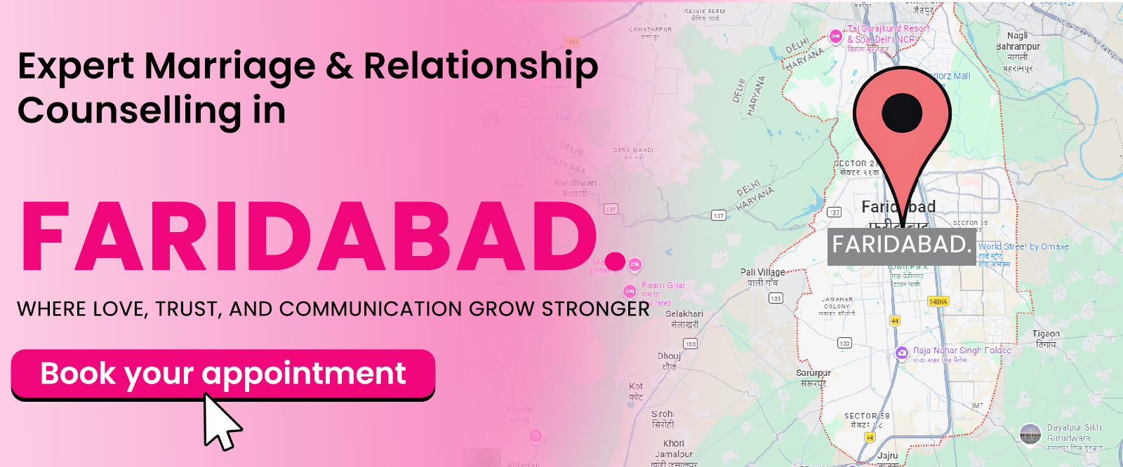 marriage counseling faridabad