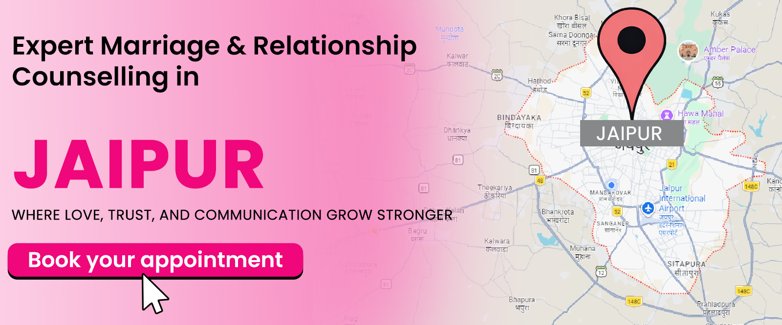marriage couple relationship counsellor in Jaipur