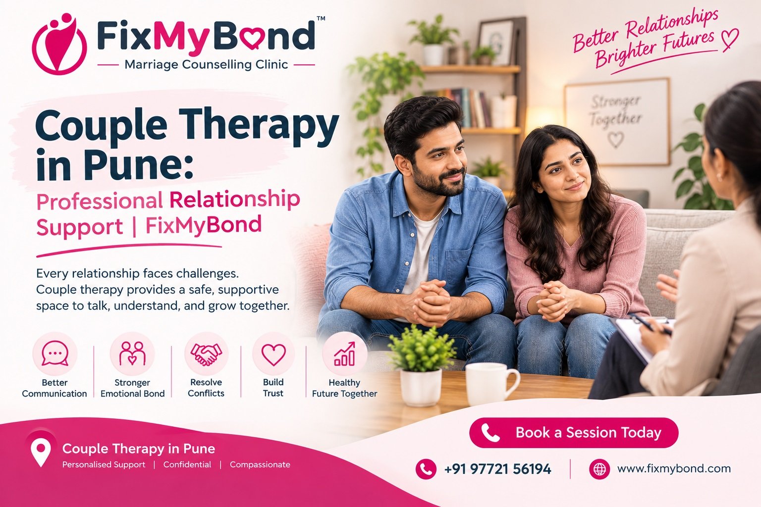 Couple Therapy in Pune: When Is Professional Support Helpful?