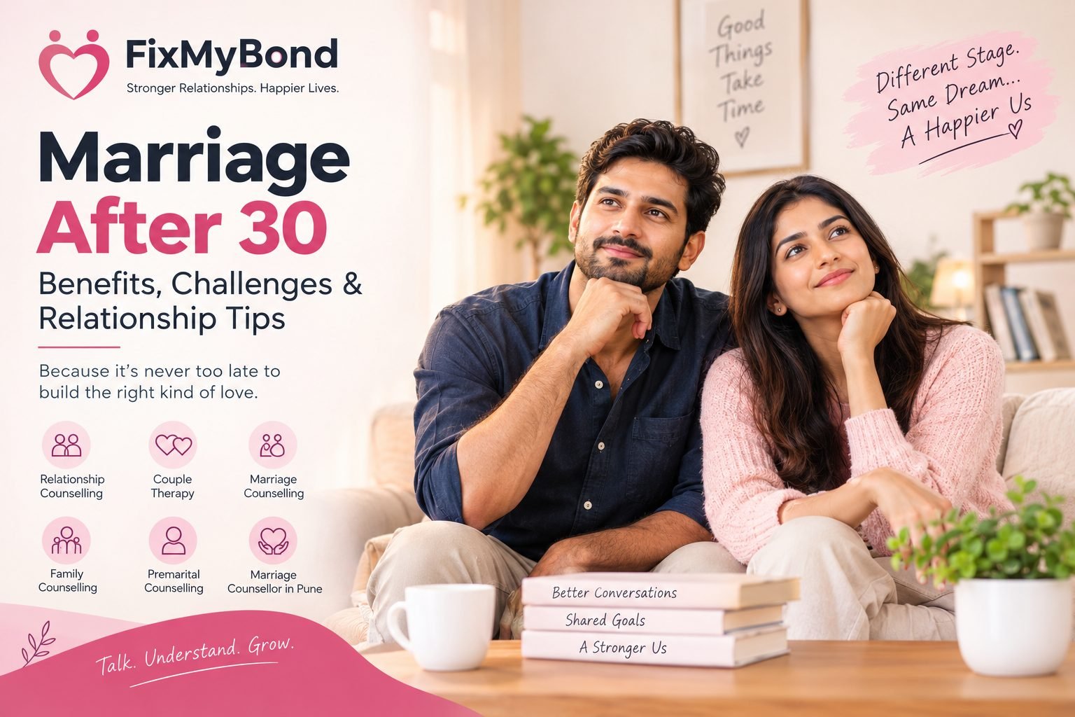 Marriage After 30: Benefits, Challenges & Relationship Tips